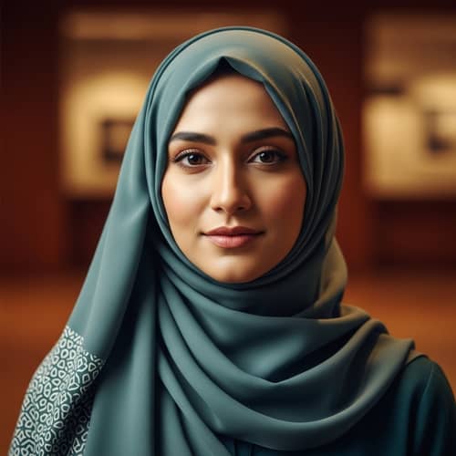 Muslim Woman in Hijab: Graceful & Modest Portrait