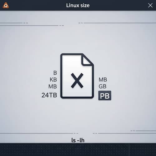 File Size Concepts in Linux Style Interface