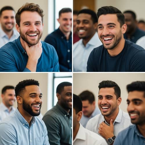Christian Men's Marriage Seminar: Heart-felt Happy Expressions