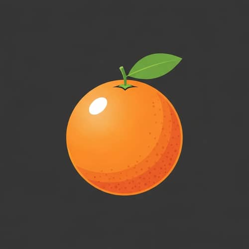 Creative Orange Logo Design | Bright & Vibrant