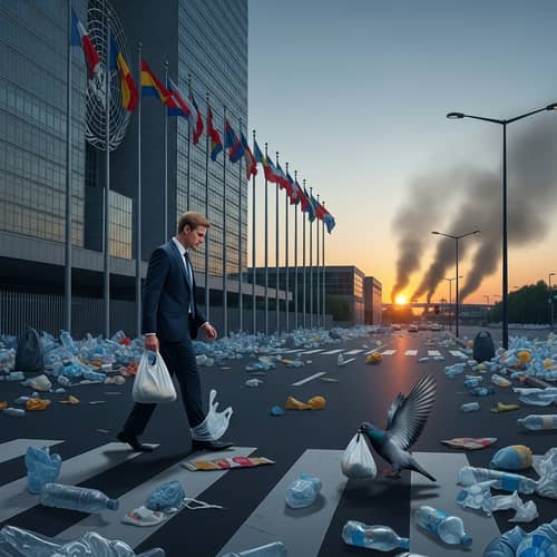 The Tragedy of Plastic Pollution in Urban Spaces