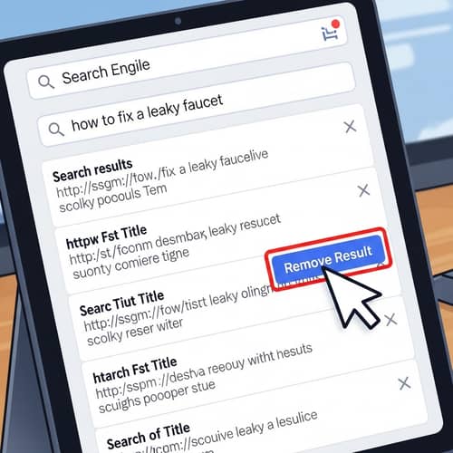 How to Remove Search Engine Result - Step-by-Step Guide