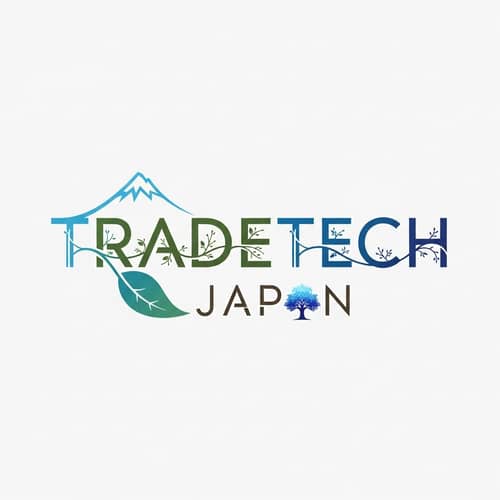Nature-Inspired Tradetech Japan Logo Design