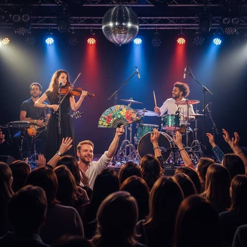 Passionate Music Concert with Violin and Drums | Live Performance