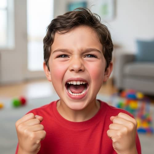 Angry Boy | Expressing Emotions