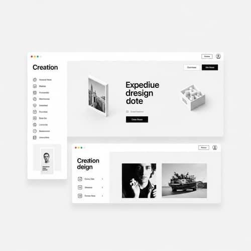 Minimalist Digital Interface Design | Creative and Bold Concepts