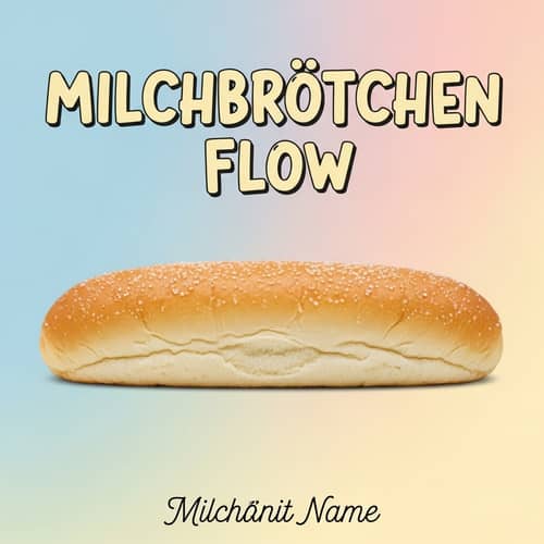 Milchbrötchen Flow Album Cover Design