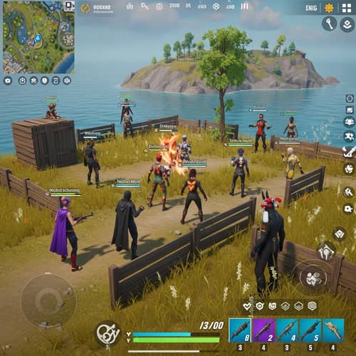 Exciting Island Battle Mobile Game - Last One Standing Action