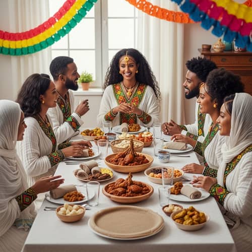 Celebrate Ethiopian New Year with Traditional Foods & Festive Vibe