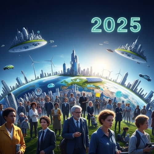 World in 2025: Global Unity & Progression with Advanced Technology