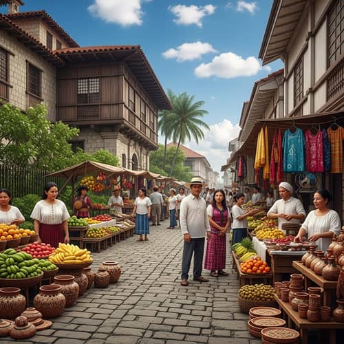 Spanish Colonial Period in the Philippines: A Vibrant Scene
