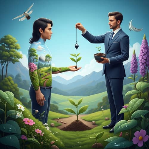 Inner Growth Through Hypnotherapy: A Surreal Transformation