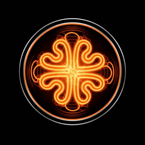 Glowing Heater Coils Logo Design for Heat Energy Company