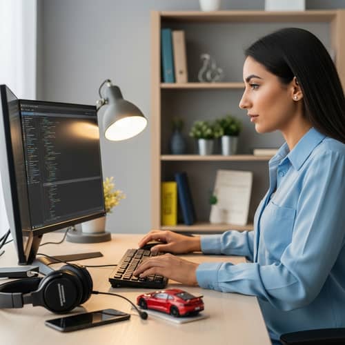 Middle Eastern Android Developer: Love for Music and Driving