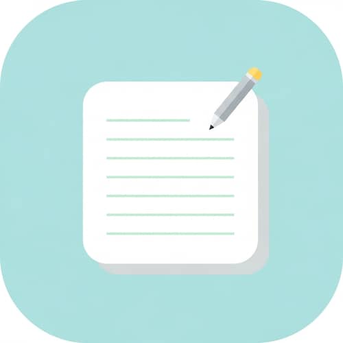 Note-Taking App Icon Design