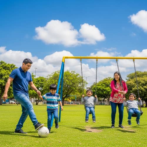 Multicultural Family Fun in the Park | Happy Parents with Kids