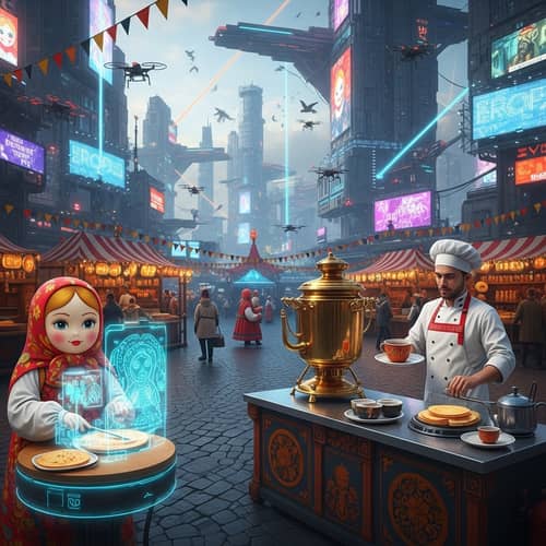 Cyber Maslenitsa: Traditional Russian Festival with a Cyber Twist