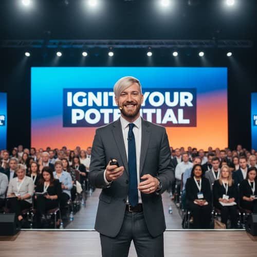 Inspirational Motivational Speaker Photography
