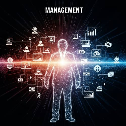 Futuristic Manager | Abstract Representation