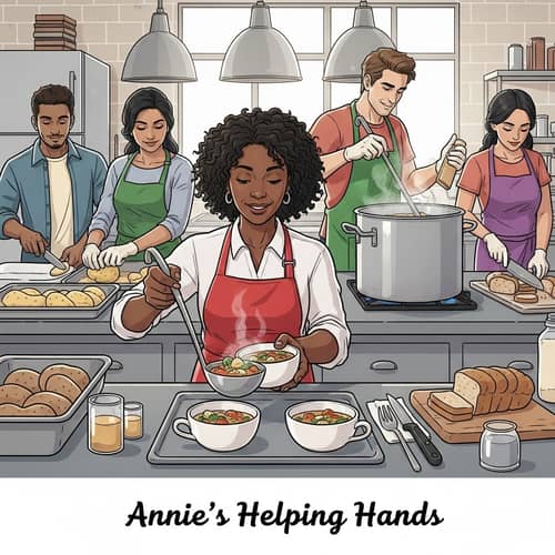 Annie's Helping Hands: Unity and Charity in Action