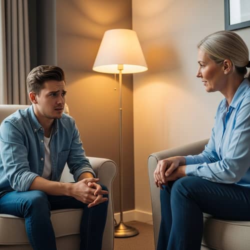 Intimate Therapy Session: Overcoming Anxiety