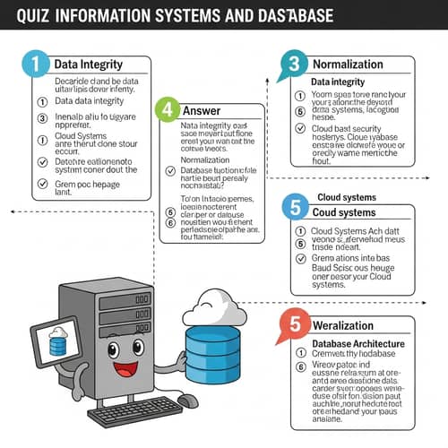 Information Systems & Databases Quiz | Key Concepts Exploration