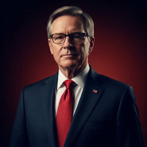 Influential Male Politician Portrait | Political Genre Photography