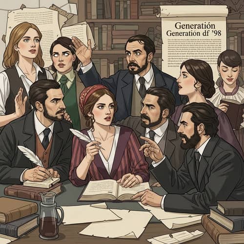 The Generation of '98: Spanish Literary & Intellectual Movement