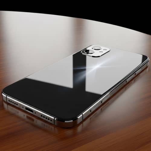 Sleek iPhone with Dual-Lens Camera & Touch Display