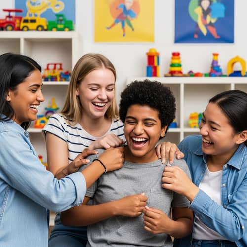2v1 Tickle Game: Joyful Indoor Play