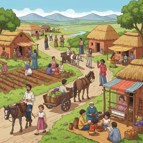 Society Without Science and Technology: Diverse Community in Rustic Setting