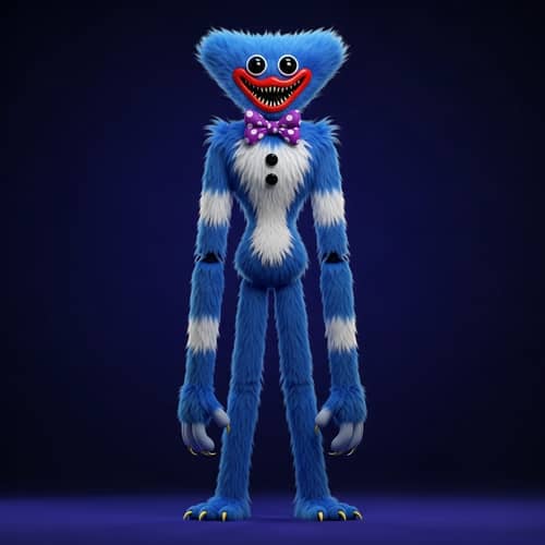 Huggy wuggy from poppy Playtime 