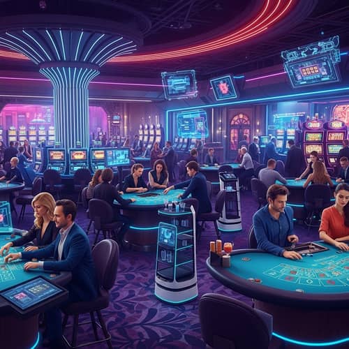 Futuristic Casino: High-Tech Tables & Advanced Slots