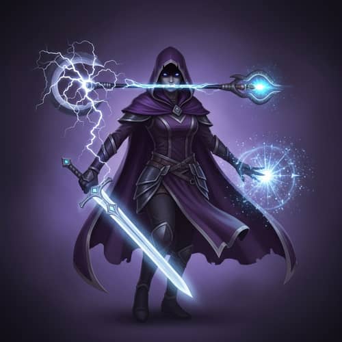 Phantom Assassin with Maelstrom, Yasha and Kaya in Battle Pose
