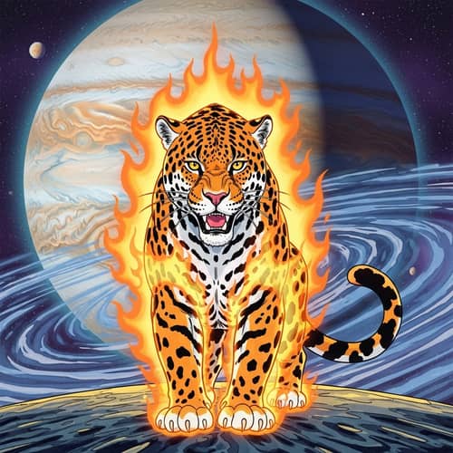 Sailor Moon Style: Jaguar Fire on Jupiter