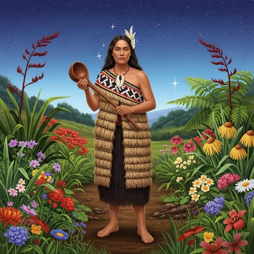 Papatūānuku: Maori Earth Mother Depiction