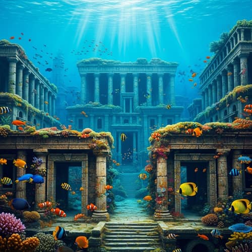 Discover Atlantis: Ancient Sunken City of Wonders