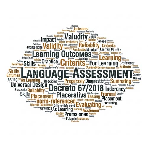 Language Assessment | Key Concepts Tag Cloud for Learning and Evaluation