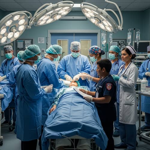 Intense Battle in Diverse Healthcare Scene