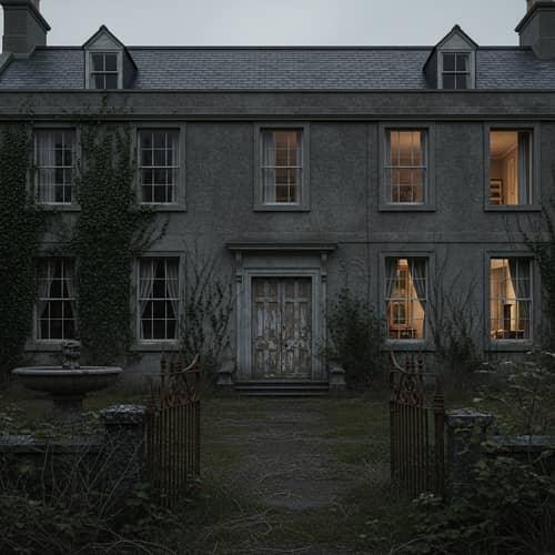 Melancholic Deceased Estates - Eerie Abandoned Mansion