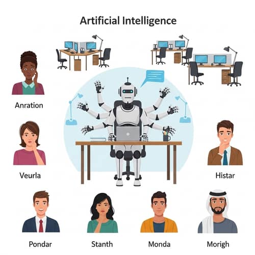 AI Robot Revolutionizing Workplaces: Diversity in Reactions