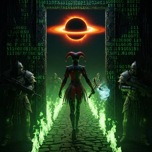 DC Harley Quinn Emerges: Green Flame, Black Hole Sun, Cosmic Horror