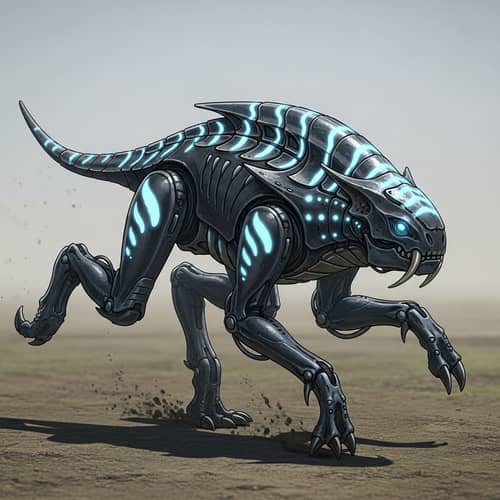 Futuristic Alien Offroad Animal Design: Imagination Unleashed