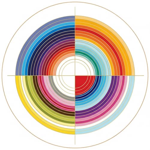 Geometric Art Featuring Circles and Angles | Abstract Design