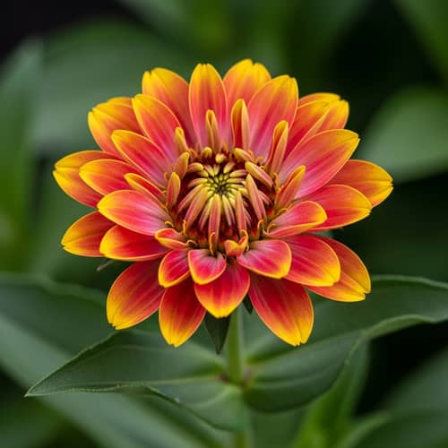 Intricately Detailed Flower Blooms in Solitude
