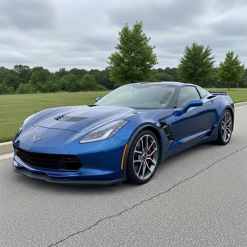 Sapphire Blue Corvette Grand Sport: A True Icon