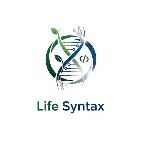 Life Syntax Logo Design: Harmony & Flow
