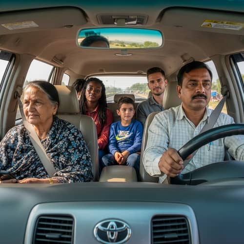 Cultural Road Trip from Delhi to Agra, Mathura, Vrindavan in Toyota Innova