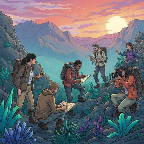 Adventurous Expedition into Unexplored Land