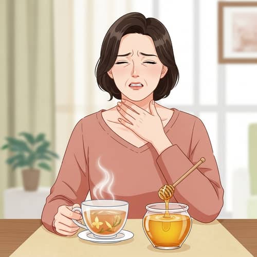 Soothing Herbal Tea for Sore Throat Relief